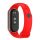 Curea de rezervă (dimensiune personalizată, silicon) RED Xiaomi Band 8