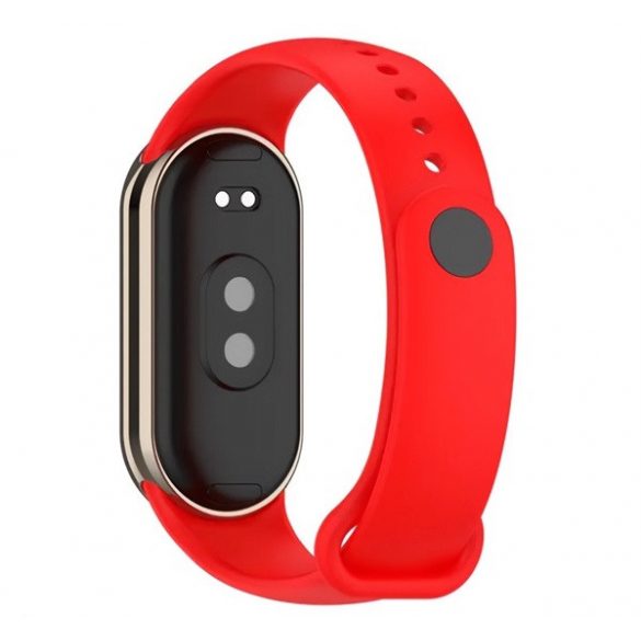 Curea de rezervă (dimensiune personalizată, silicon) RED Xiaomi Band 8