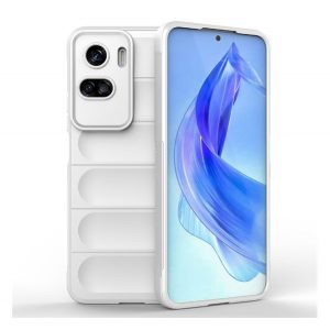 Protectie din silicon pentru telefon (rezistenta la impact mediu, protectie camera, model 3D) ALB Honor 90 Lite 5G