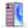 Protectie din silicon pentru telefon (rezistenta la impact mediu, protectie camera, model 3D) PURPLE Honor 90 Lite 5G