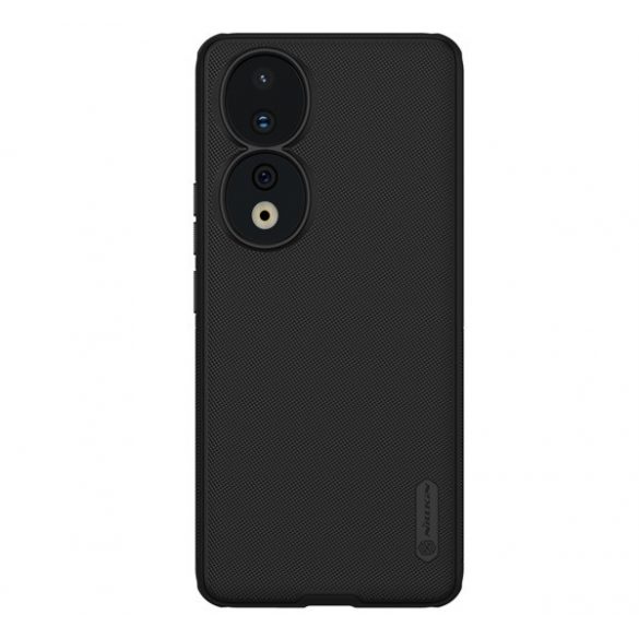 NILLKIN SUPER FROSTED PRO plastic protecțiede telefon (mediu rezistent la impact, cauciucat, suprafață aspră) negru Honor 90 5G