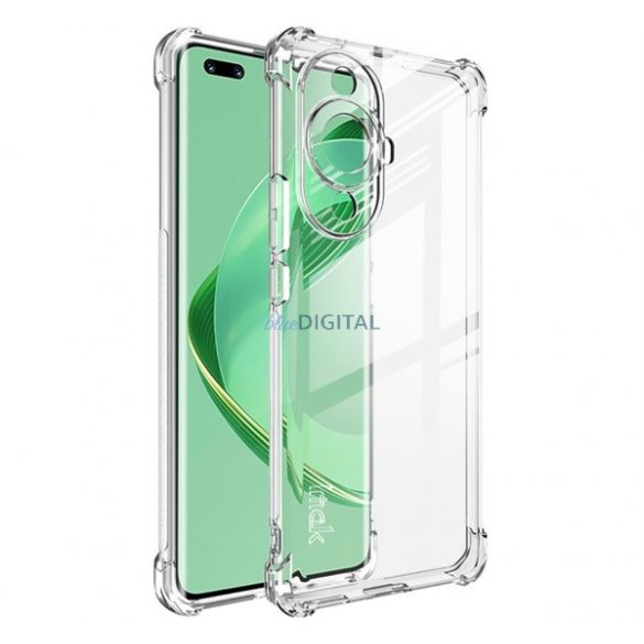 Protector de telefon din silicon IMAK (rezistenta medie la impact, colt cu perna de aer) TRANSPARENT Huawei Nova 11 Pro