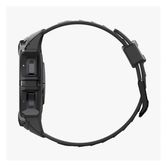 SPIGEN RUGGED ARMOR PRO Strap (potrivire personalizată, silicon, rezistent la impact mediu, reglabil + cadru din silicon) negru Samsung Galaxy Watch 6 Classic 47mm (SM-R960)