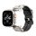 Curea de schimb SPIGEN DURAPRO ARMOR (dimensiune personalizată, mare, silicon, reglabilă, cataramă metalică) NEGRU Apple Watch Series 4 44mm, Apple Watch Series 5 44mm, Apple Watch Series 6 44mm, Apple Watch Series 7 45mm, Apple Watch Series 8 45mm,