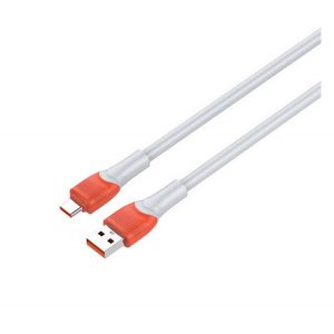 LDNIO LS603 cablu de date (USB - Tip-C, 30W, încărcător rapid PD, 300cm) ALB