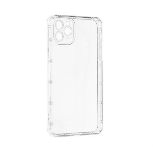 Protectie din silicon pentru telefon (rezistenta la impact mediu, cadru cu perna de aer) TRANSPARENT Apple iPhone 15 Pro