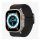 Curea de rezervă SPIGEN LITE FIT ULTRA (dimensiune personalizată, mare, textil) NEGRU Apple Watch Series 1 42mm, Apple Watch Series 2 42mm, Apple Watch Series 3 42mm, Apple Watch Series 4 44mm, Apple Watch Series 5 44mm, Apple Watch Series 6 44mm , 