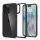 Protectie de telefon din plastic SPIGEN ULTRA HYBRID (rezistenta la impact mediu, cadru perna de aer din silicon) TRANSPARENT / NEGRU Apple iPhone 15 Pro