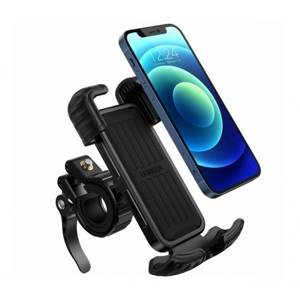 Suport telefon UGREEN pentru biciclete (atașabil la ghidon, 360°, dimensiune 4,7 - 6,8") NEGRU