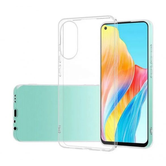 Protector de telefon din silicon (ultra-subtire) TRANSPARENT Oppo A78 4G