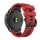 Curea de rezervă (dimensiune personalizată, 20 mm, silicon, cataramă neagră, conexiune QuickFit) ROȘU/NEGRU Garmin Fenix ​​​​5S Plus, Garmin Epix Pro (Gen2) 42 mm, Garmin Fenix ​​​​5S, Garmin Fenix ​​​​6S, Garmin Fenix ​​​​6S Pro, Garmin Fenix ​​​​6