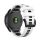 Curea de schimb (dimensiune personalizată, 26 mm, silicon, cataramă neagră, conexiune QuickFit) ALB/NEGRU Garmin Epix Pro (Gen2) 51 mm, Garmin Fenix ​​​​5X, Garmin Fenix ​​​​6X, Garmin Fenix ​​​​6X Pro, Garmin Fenix ​​​​6X Pro Sapphire, Garmin Fenix