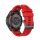 Curea de rezervă (dimensiune personalizată, 20 mm, silicon, conexiune QuickFit) RED Garmin Epix Pro (Gen2) 42 mm, Garmin Fenix ​​​​5S, Garmin Fenix ​​​​5S Plus, Garmin Fenix ​​​​6S, Garmin Fenix ​​​​6S Pro, Garmin Fenix ​​6S Pro Solar, Garmin Fenix 