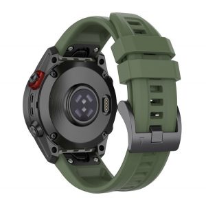 Curea (personalizată, 22 mm, silicon, reglabilă, conexiune QuickFit) pentru Garmin Fenix 3, Garmin Fenix 7, Garmin Fenix 6, Garmin Fenix 6 Pro, Garmin Fenix 6 Pro Solar, Garmin Fenix