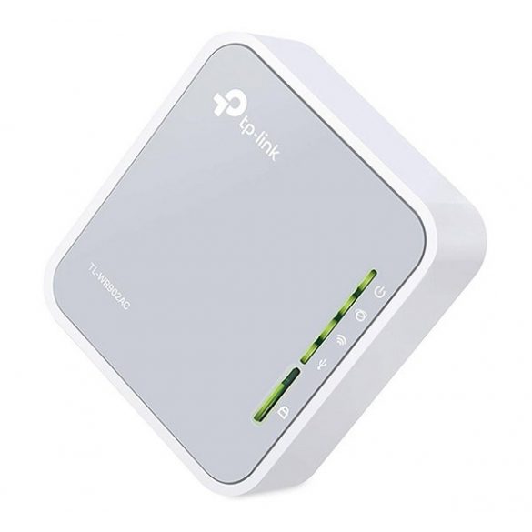 Router portabil TP-LINK NANO AC750 WIFI (port Ethernet, port USB, HOTSPOT, 433 Mbps) ALB