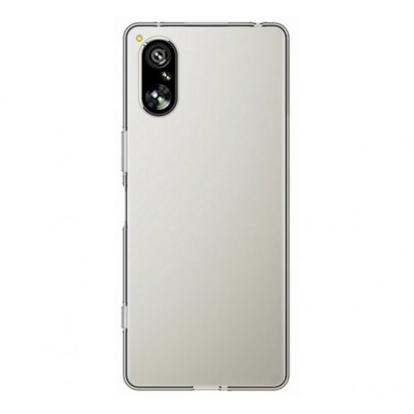 Protectie din silicon pentru telefon (ultra-subtire) TRANSPARENT Sony Xperia 5 V (XQDE54)