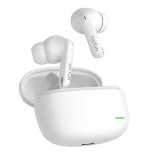 Căști bluetooth EARFUN AIR MINI 2 STEREO (v5.2, TWS, microfon + carcasă de încărcare) ALBE