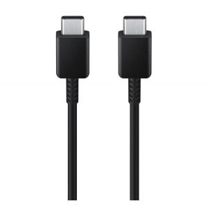 Cablu de date SAMSUNG (Tip-C - Tip-C, 3A, 100W, încărcător rapid, 180cm) NEGRU