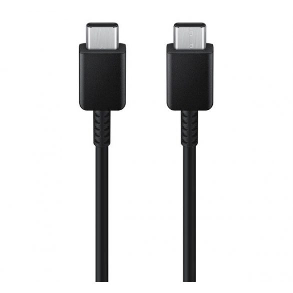 Cablu de date SAMSUNG (Tip-C - Tip-C, 3A, 100W, încărcător rapid, 180cm) NEGRU