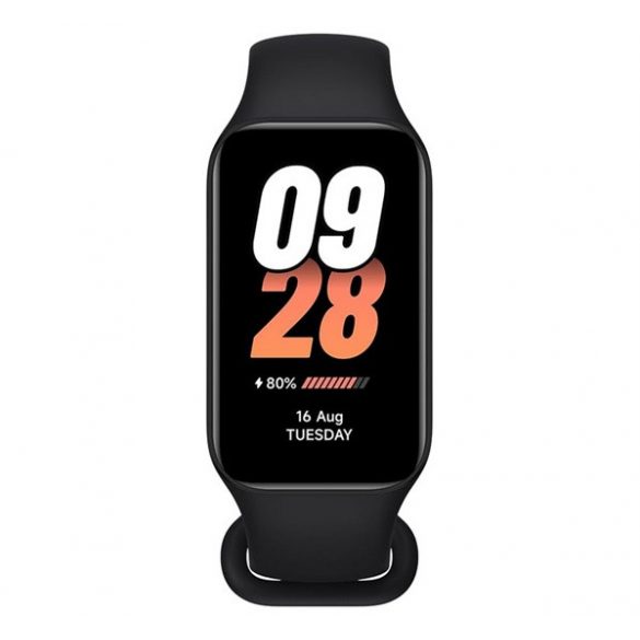 XIAOMI Smart Band 8 Brățară inteligentă Bluetooth activă (v5.3, contor de activitate, monitor de somn, 50 de moduri sport, rezistent la apă) NEGRU