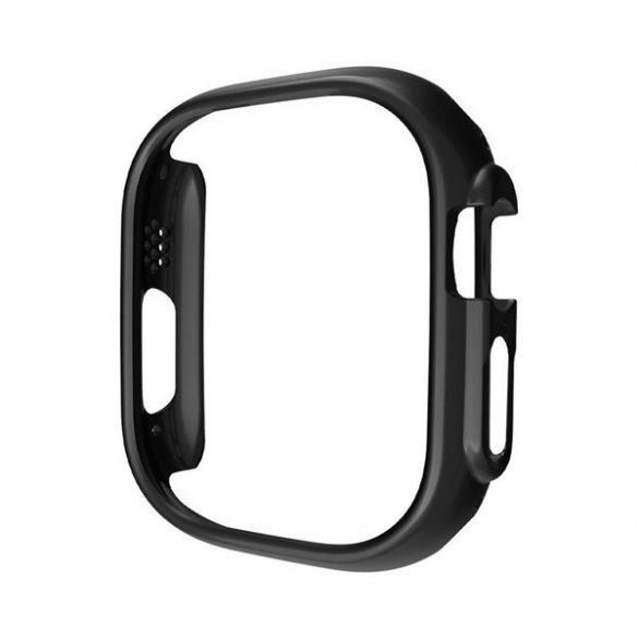 Cadru din plastic (BUMPER, rezistență la impact) NEGRU Apple Watch Ultra 2 49 mm, Watch Ultra 49 mm