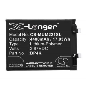 Baterie CAMERON SINO Li-Polymer (3.87V/4400mAh, compatibil cu Xiaomi BP4K) NEGRU Xiaomi Redmi Note 12 Pro