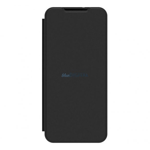 Conceput pentru carcasa SAMSUNG (activ FLIP, buzunar pentru card) NEGRU