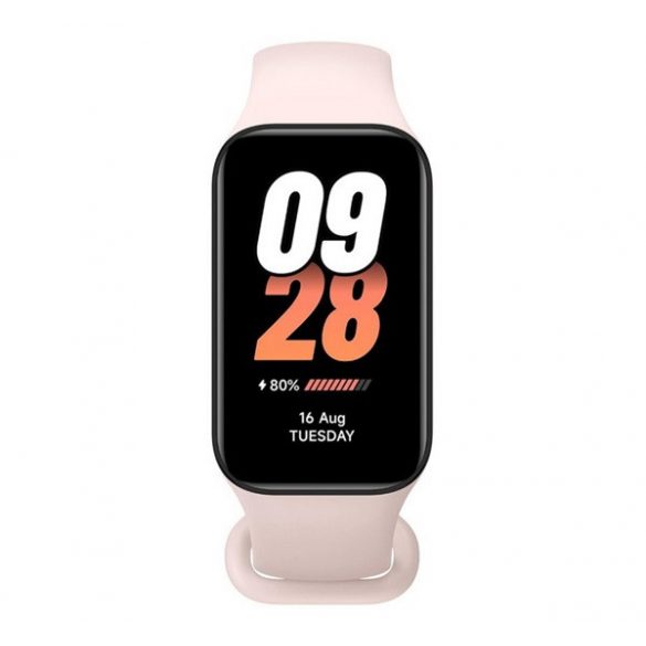 XIAOMI Smart Band 8 Brățară inteligentă Bluetooth activă (v5.3, contor de activitate, monitor de somn, 50 de moduri sport, rezistent la apă) ROZ