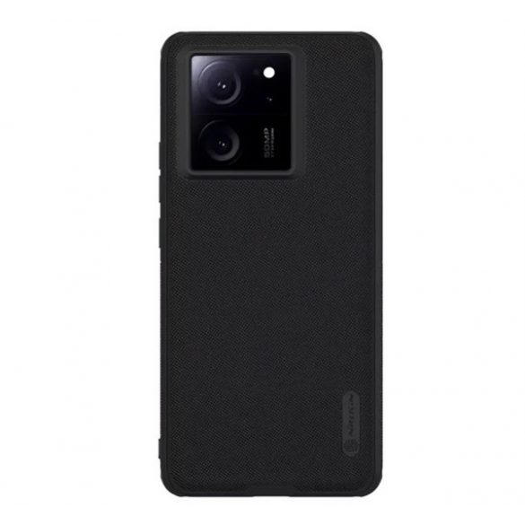 NILLKIN SUPER FROSTED PRO plastic protecțiede telefon (mediu rezistent la impact, cauciucat, suprafață aspră) negru Xiaomi 13T Pro, 13T