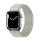 Curea de schimb (dimensiune personalizată, mică, nailon, SPORT) ALB Apple Watch Series 9 41mm, Watch Series 8 41mm, Watch Series 7 41mm