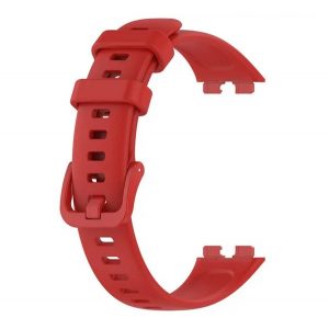 Curea de rezervă (dimensiune personalizată, silicon) RED Huawei Band 8