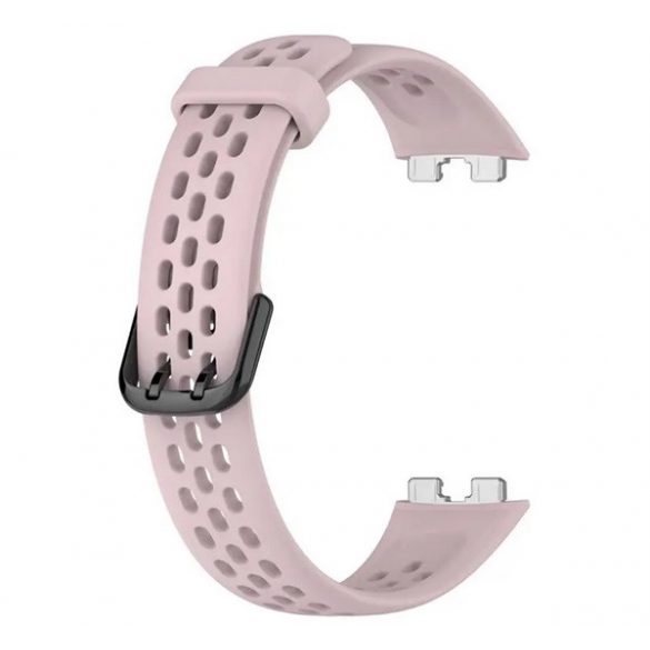 Curea de rezervă (dimensiune personalizată, silicon, perforată, respirabilă) ROSE BAND Huawei Band 8