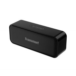 Difuzor portabil Bluetooth TRONSMART T2 MINI 2023 (v5.3, 10W, IPX7 rezistent la apa, iesire AUX) NEGRU