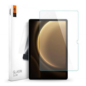 SPIGEN TR SLIM HD sticlă de protecție pentru ecran (2.5D, compatibil cu carcasă, ultra-subțire, 0.2mm, 9H) TRANSPARENT Samsung Galaxy Tab S9 FE LTE (SM-X516), Galaxy Tab S9 FE WIFI (SM-X510)