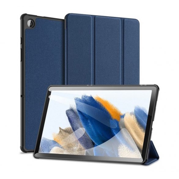 DUX DUCIS DOMO husă în picioare, cu efect de piele (active FLIP, deschidere laterală, TRIFOLD, suport pentru birou, model textil) PERNA DE SUSȚINERE Samsung Galaxy Tab A9 Plus 5G (SM-X216), Galaxy Tab A9 Plus WIFI (SM-X210)