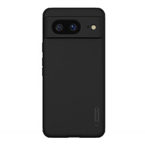 NILLKIN SUPER FROSTED PRO plastic protecțiede telefon (mediu rezistent la impact, cauciucat, suprafață aspră) NEGRU Google Pixel 8