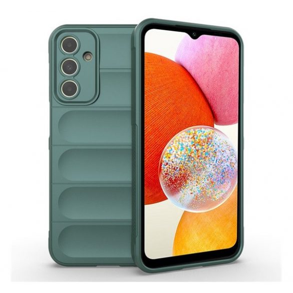 Protecție siliconică pentru telefon (rezistență medie la impact, protecție cameră, model 3D) CUTTING LOCK Samsung Galaxy A15 (SM-A155), Galaxy A15 5G (SM-A156)