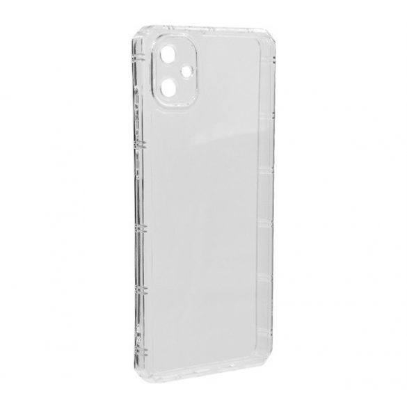 Protectie din silicon pentru telefon (rezistenta la impact mediu, cadru perna de aer) TRANSPARENT Samsung Galaxy A05 (SM-A055F)