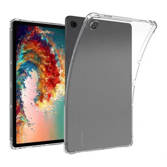 Protectie din silicon pentru telefon (rezistenta la impact, colt cu perna de aer) TRANSPARENT Samsung Galaxy Tab A9 Plus 5G (SM-X216), Galaxy Tab A9 Plus WIFI (SM-X210)