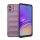 Protector din silicon pentru telefon (rezistență medie la impact, protecție pentru cameră, model 3D) PURPLE Samsung Galaxy A05 (SM-A055F)