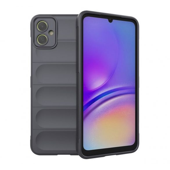 Protector din silicon pentru telefon (rezistență medie la impact, protecție pentru cameră, model 3D) GR ÎNCHIS Samsung Galaxy A05 (SM-A055F)