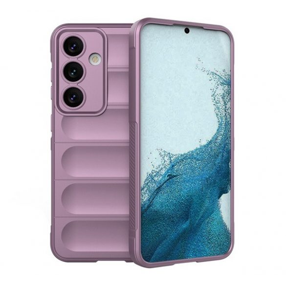 Protectie din silicon pentru telefon (rezistenta la socuri, protectie pentru camera, 3D) PURPLE Samsung Galaxy S24 (SM-S921)