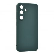   Protectie din silicon pentru telefon (mat) VERDE ÎNCHIS Samsung Galaxy S24 (SM-S921)
