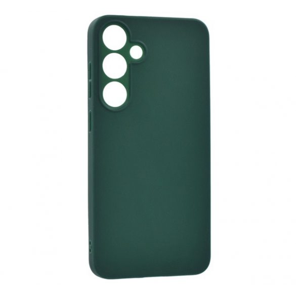 Protectie din silicon pentru telefon (mat) VERDE ÎNCHIS Samsung Galaxy S24 Plus (SM-S926)