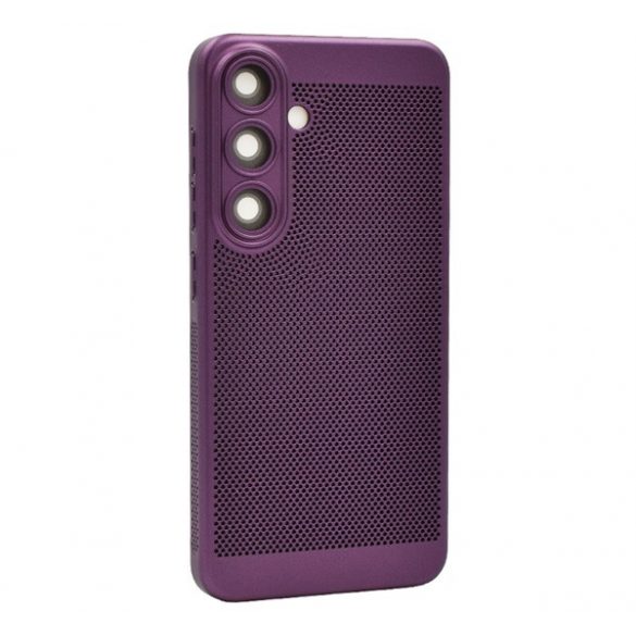 Protectie din plastic pentru telefon (respirabila, perforata, protectie pentru camera) PURPLE Samsung Galaxy S24 Plus (SM-S926)