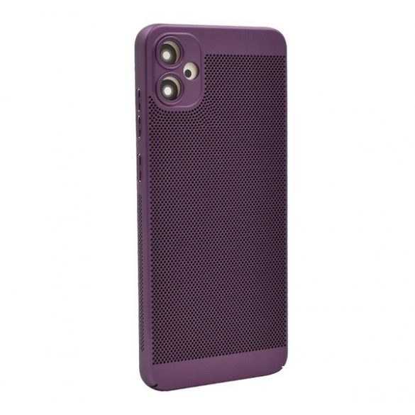 Protectie din plastic pentru telefon (respirabila, perforata, protectie pentru camera) PURPLE Samsung Galaxy A05 (SM-A055F)