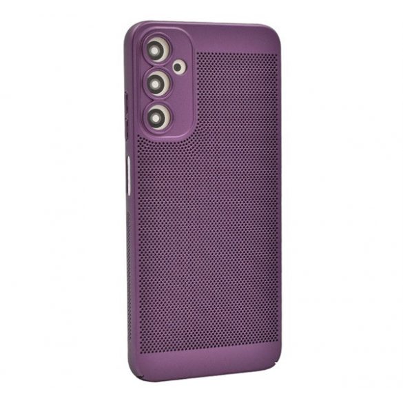 Protector din plastic pentru telefon (respirabil, perforat, protector pentru cameră) PURPLE Samsung Galaxy A05s (SM-A057F)