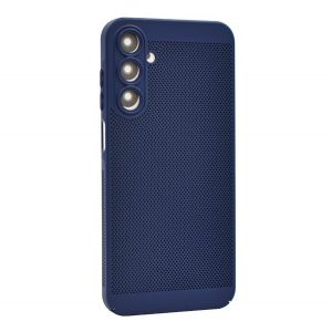 Protector din plastic pentru telefon (respirabil, perforat, protector pentru cameră) ALBASTRU ÎNCHIS Samsung Galaxy A25 5G (SM-A256)