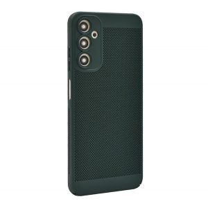 Protector din plastic pentru telefon (respirabil, perforat, protector pentru cameră) VERDE ÎNCHIS Samsung Galaxy A05s (SM-A057F)