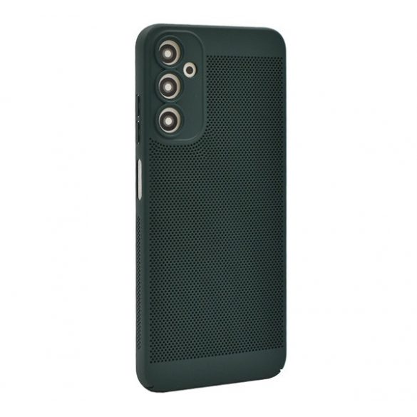 Protector din plastic pentru telefon (respirabil, perforat, protector pentru cameră) VERDE ÎNCHIS Samsung Galaxy A05s (SM-A057F)